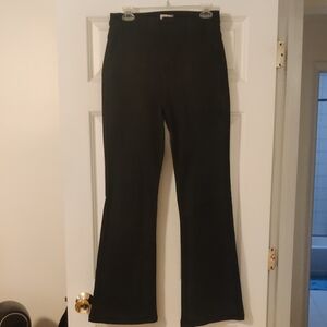 Flared Black Stretchy Jeans